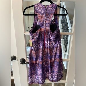 Woven beach halter dress!